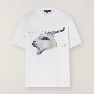 NEW LORO PIANA Hiroshi Fujiwara Capra Hircus T-Shirt S $1850